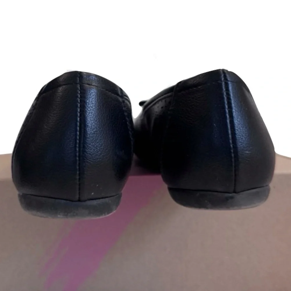 Naturalizer Natural Soul Magical Black Ballet Flats Size 6